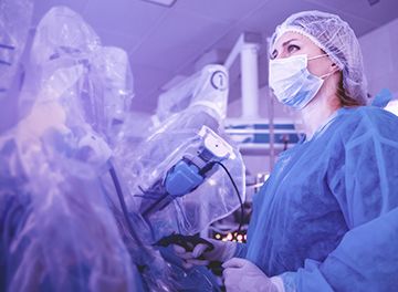 Nossa plataforma de cirurgia robótica