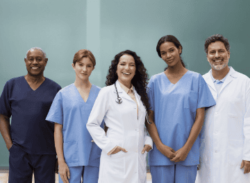 Equipe médica multidisciplinar