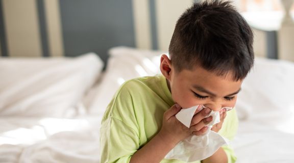 sintomas de gripe em criança