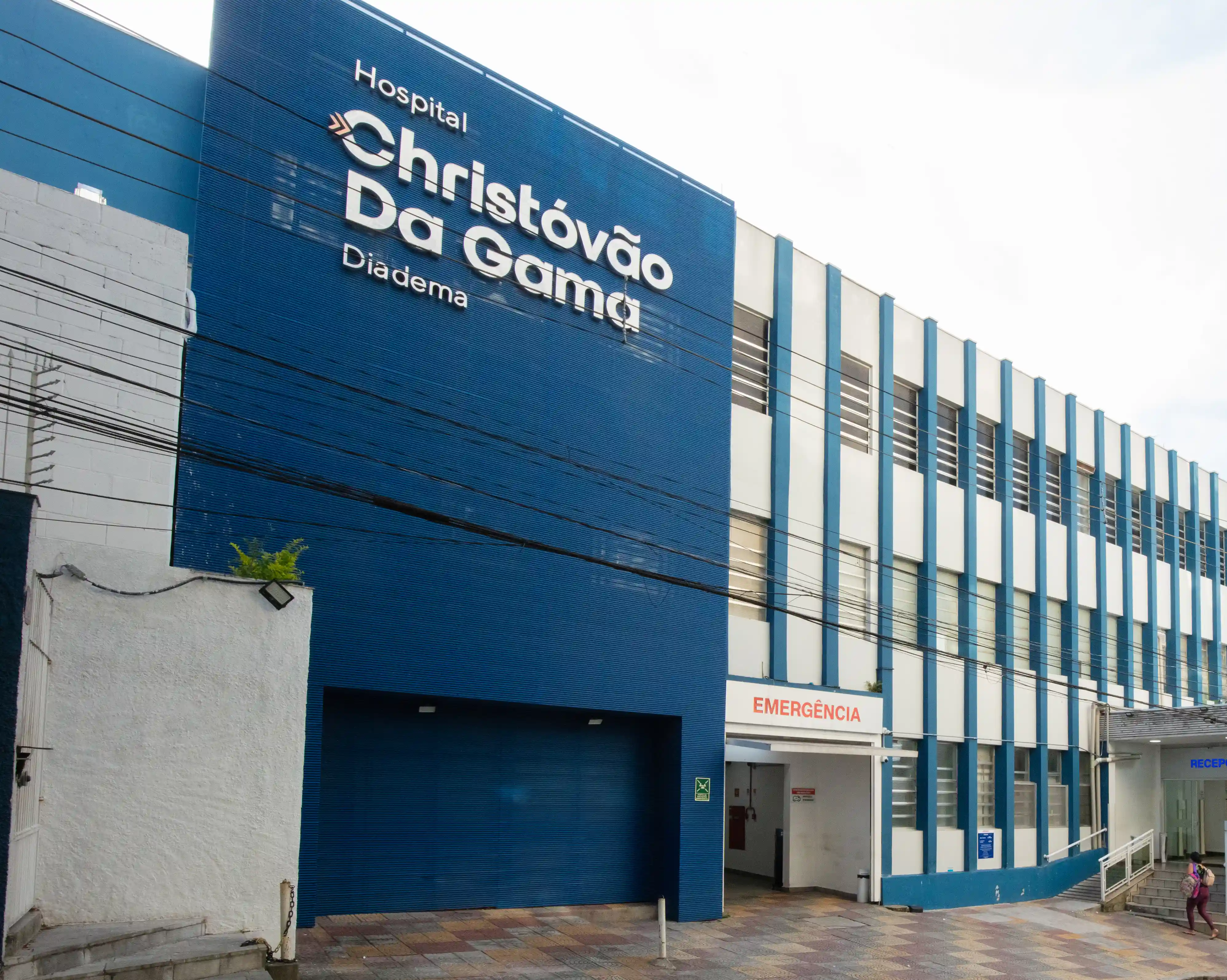 Foto do Hospital Christóvão da Gama Diadema