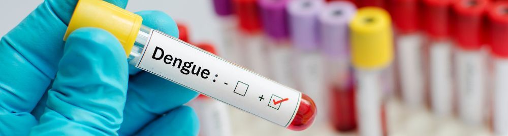 Teste de dengue positivo